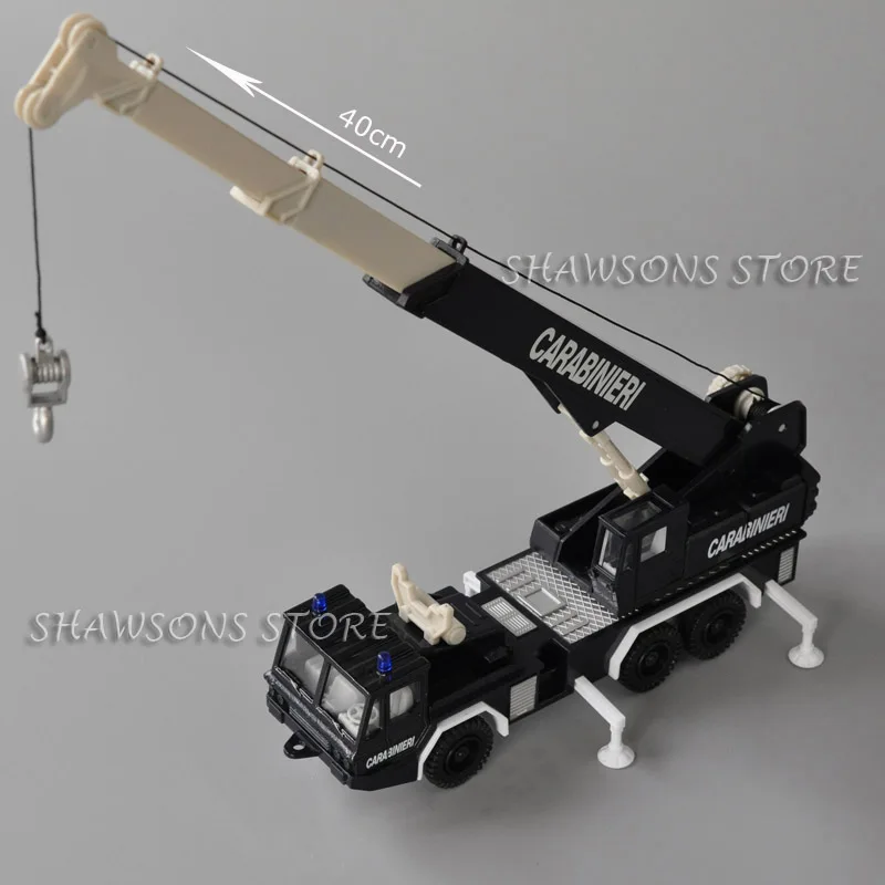 Welly 1:50 Scale Diecast Construction Vehicle Model Toys Crane Truck Lifter Miniature Replica