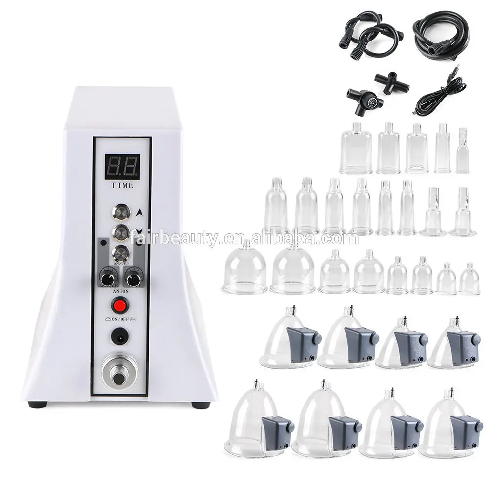 Vacuum Treatment Machine For Slimming Lymphatic Drainage, Breast Chest Massager Enlargement Enhancement & Butt Lifting