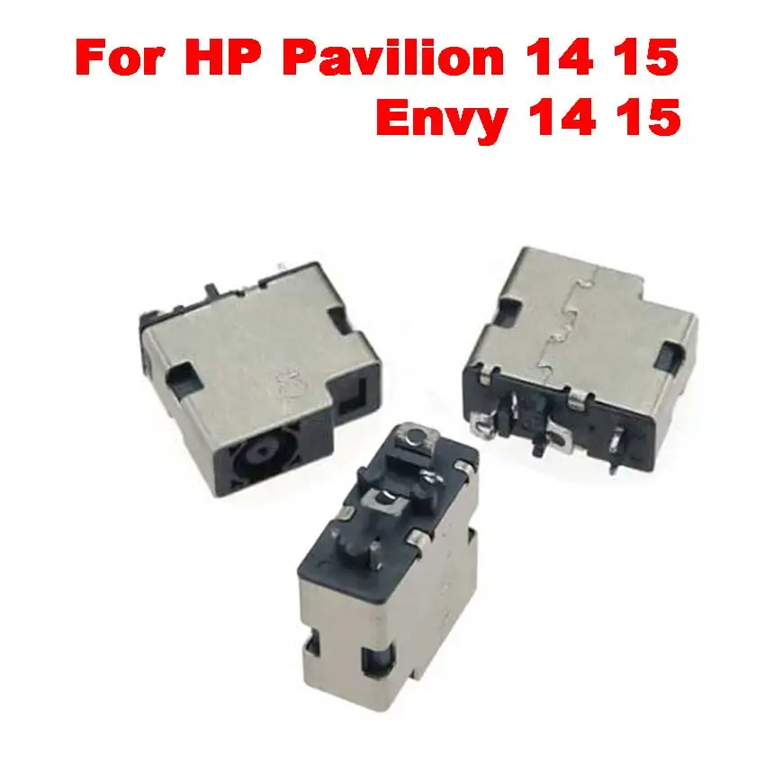 Imagem -02 - Portátil dc Power Jack para hp Pavilion 14 15 Envy 14 15 dc Conector do Portátil Tomada de Energia Substituição 20 Peças Novo