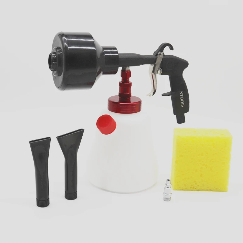 Air Foam Gun Shampoo Sprayer Car Cleaning Gun Mousse Soap Spraying Pot Tornado Foamer Car Foaming Tool