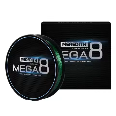 MEREDITH 브랜드 메가 8X 낚시 라인 150M 8 가닥 땋은 낚시 라인 멀티 필라멘트 PE 라인 ​ 잉어 낚시 와이어