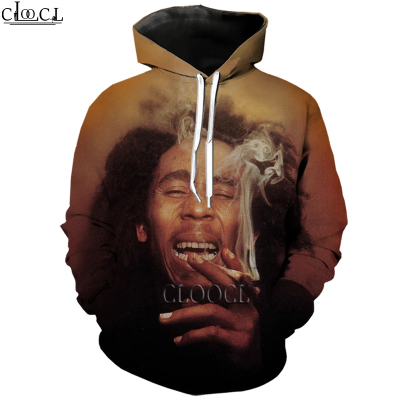 

HX Singer Reggae Creator Bob Marley 3D Print Hoodie Men Tracksuit Autumn Long Sleeve Pullover Fashion Tops Drop Shipping