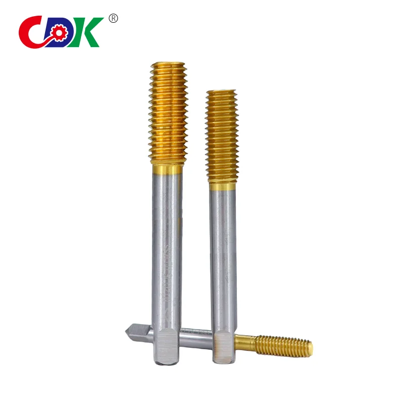 10-24 UNC Roll Form Tap High Speed Steel Screw Tap Drill Bit Ti Coated Metric Thread Tap 10pcs/set