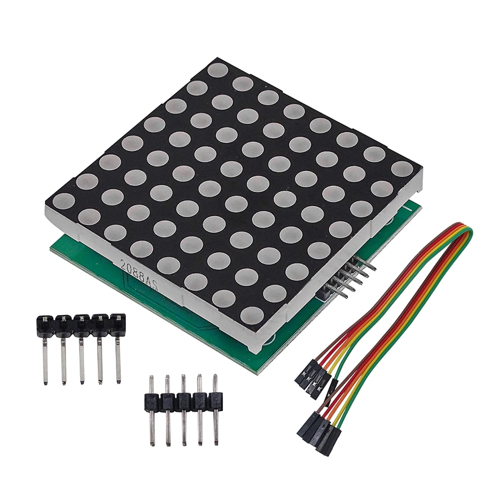 MAX7219 large dot matrix 2088AS drive display module 60*60MM dot matrix ...