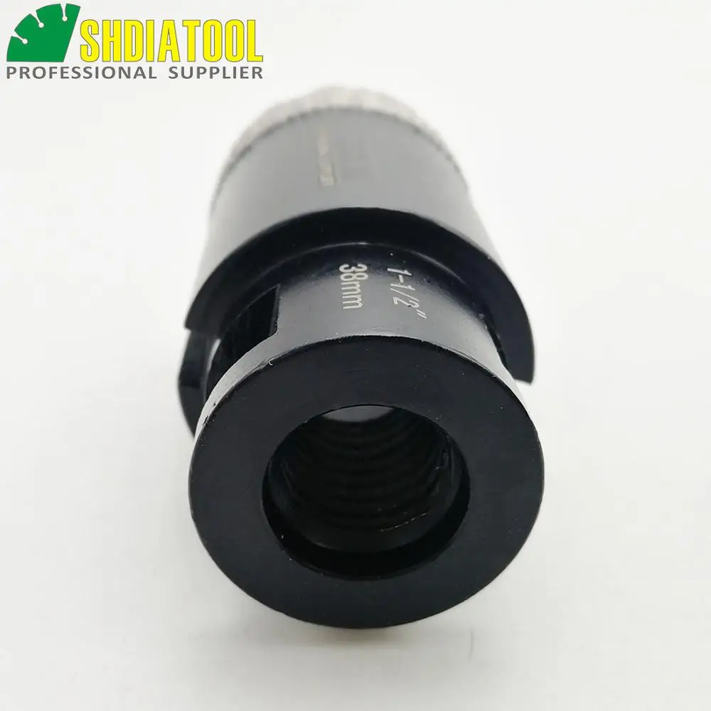 DIATOOL 1-1/2 "ฝุ่นbrazedเพชรแห้งเจาะบิต5/8-11เชื่อมต่อเส้นผ่าศูนย์กลาง38มิลลิเมตรสำหรับพอร์ซเลนหินแกรนิตหินอ่อนก่ออิฐ