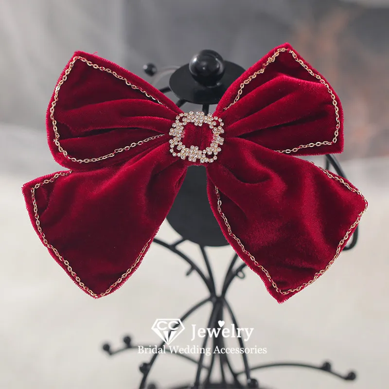 

CC винтажные заколки для волос, свадебные аксессуары для волос, женские прически, свадебное платье, обручальные украшения, заколка в форме бабочки, подарок xy480