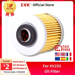 CVK Motorcycle  parts Oil Filter grid for YAMAHA XV250 XV400 FZR250 XV 250 400 FZR