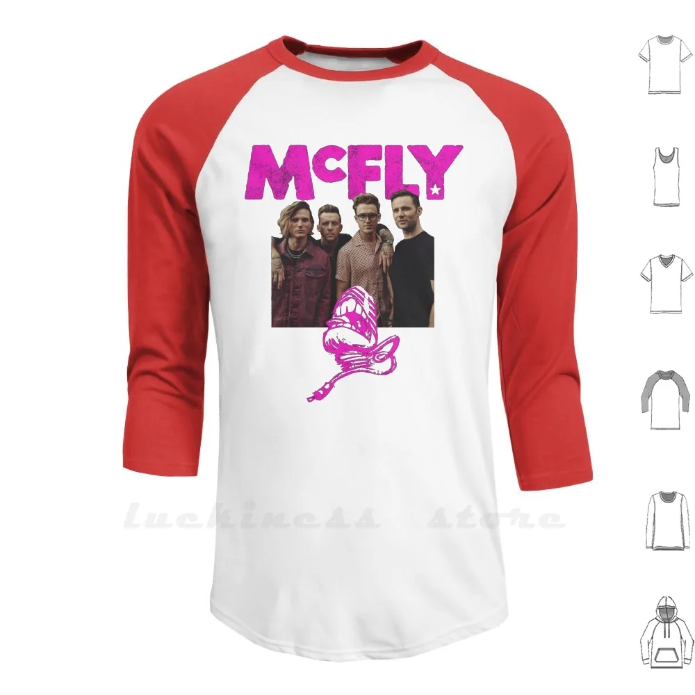 Mcfly 2019 Long Sleeve Men Teenage Baseball Shirt Mcfly Mcfly 2019 Mcfly Concert Mcfly Tour Tour Concert Mcfly Music Mcflymusic