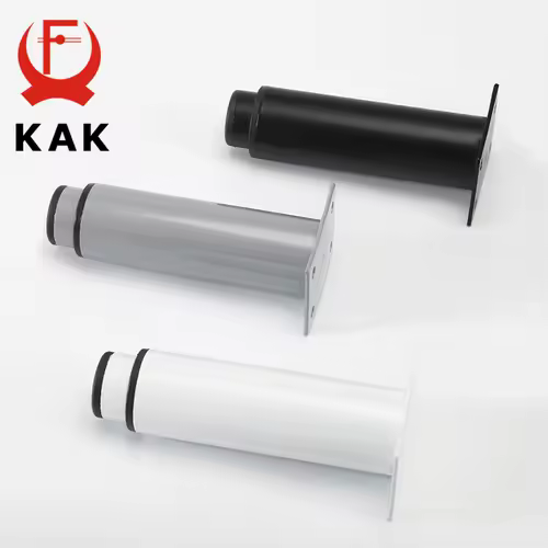 KAK Black Furniture Legs Adjustable Height Carbon Steel Table Feet Sofa Bed Leg Replacement 1000KG Heavy Duty Furniture Hardware - Image 6
