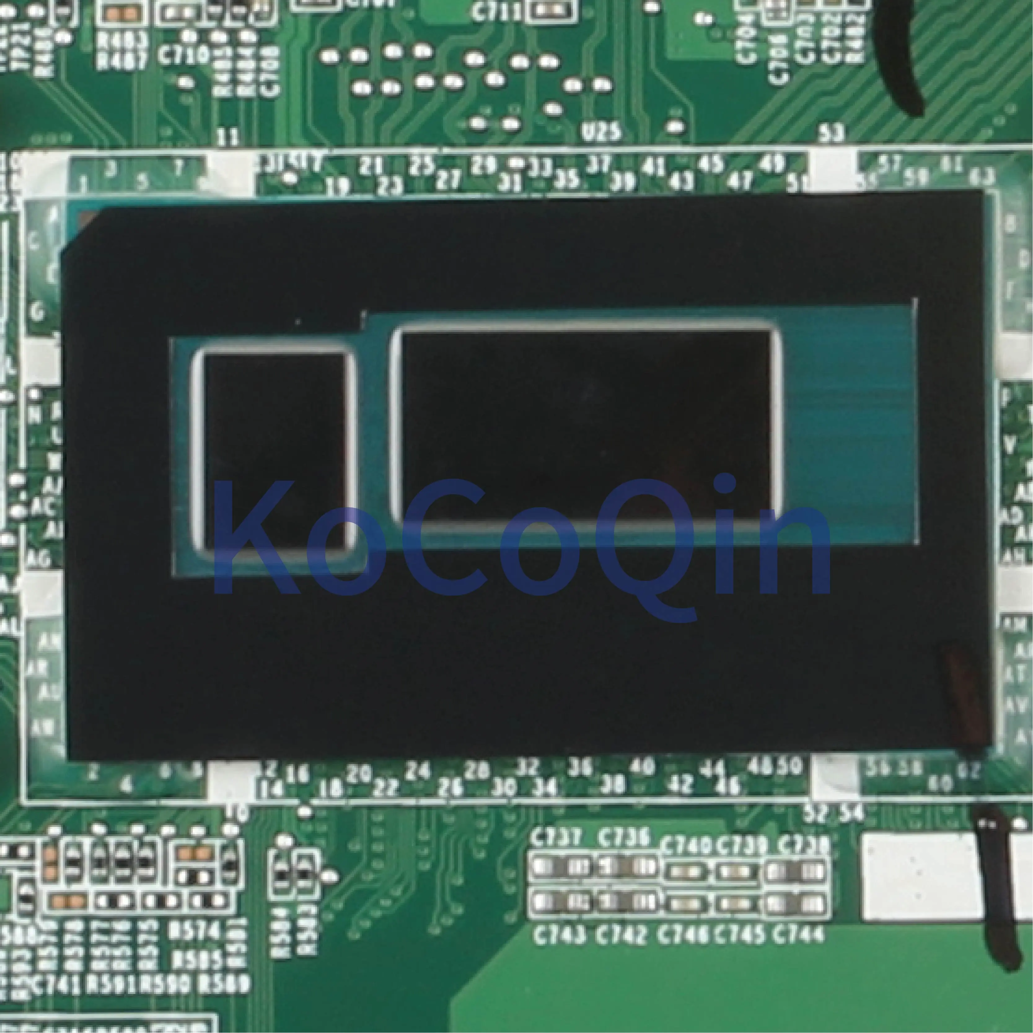 Imagem -03 - Kocoqin-placa-mãe para Laptop hp Pavillion 15-p Core i5 Placa Principal de 15.6 Polegadas Sr1ef I54210u 3l