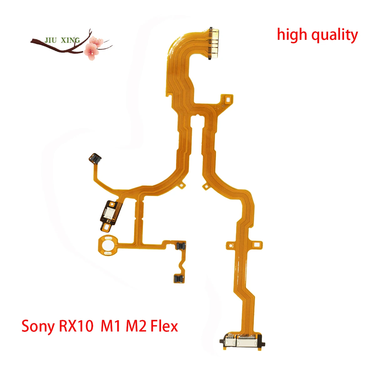 

NEW Lens back Main Flex cable FPC For Sony DSC-RX100 RX100 / RX100 II M2 Camera Unit Repair part (with sensor+socket)