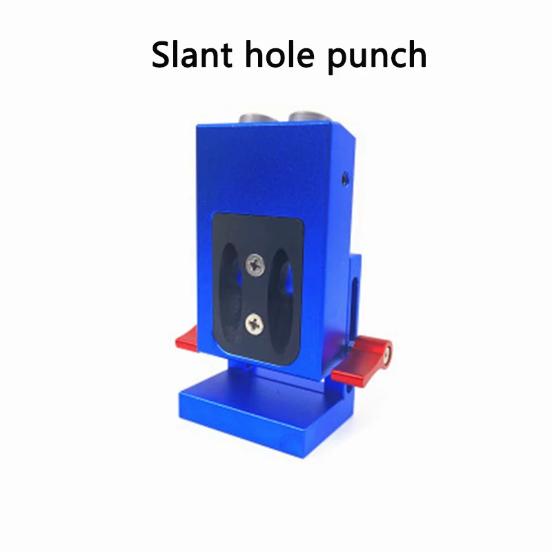 1PC Manual Punching Machine Woodworking Oblique Hole Puncher XK-1 Oblique Hole Punching Locator Plate Furniture Punching Tool