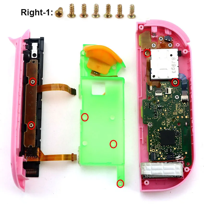 ChengHaoRan Cross + Type Screw Repair Tools Kit for Nintend Switch NS NX JOY-CON Gamepad Game Controller Full Set Screws - Image 5