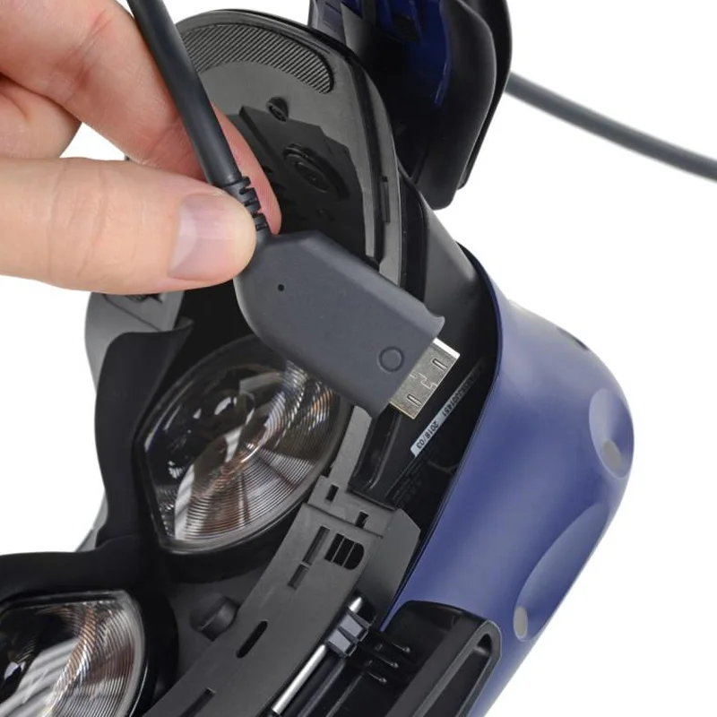 For HTC VIVE Pro Cable VR Headset  SteamVR Link Cable Connects the Linkbox to Headset Cable LInk Wire