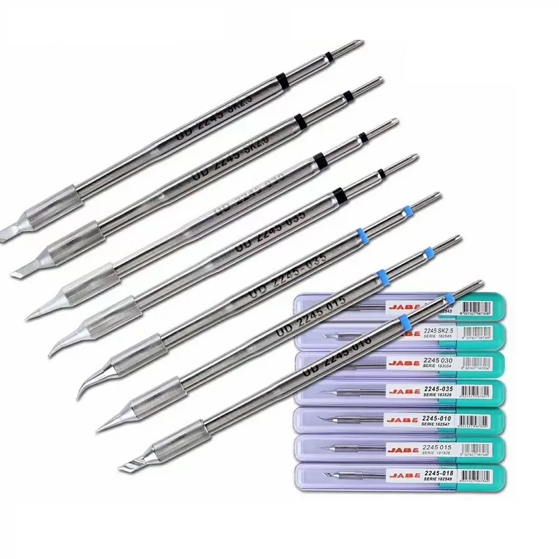MasterXu JABE UD 1200 Tips UD-1200 Soldering Station Tip Sharp Curve Blade for Jump Wire Home Button Repair Face ID Flex Repair