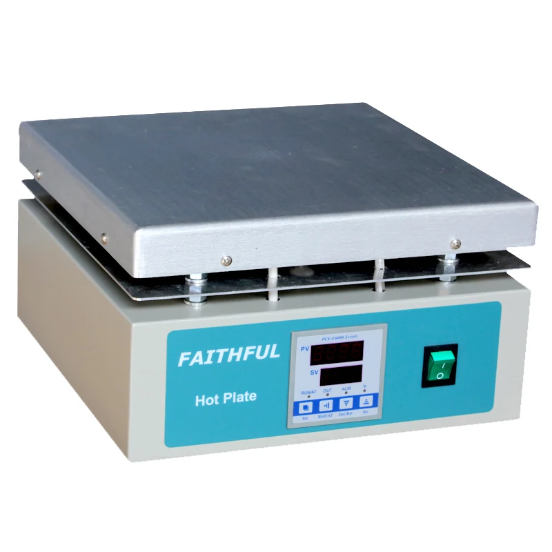 

Laboratory SH-5C Heating Plate Hot plate,30x30cm Aluminum Panel Hotplate Temperature Digital Control Display