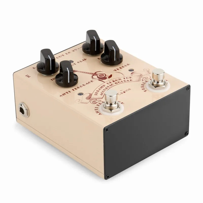 Caline CP-40 Acoustic Guitar Effect Pedal DI Box Cabinet Simulator Pedal Preamp Guitar Accessories