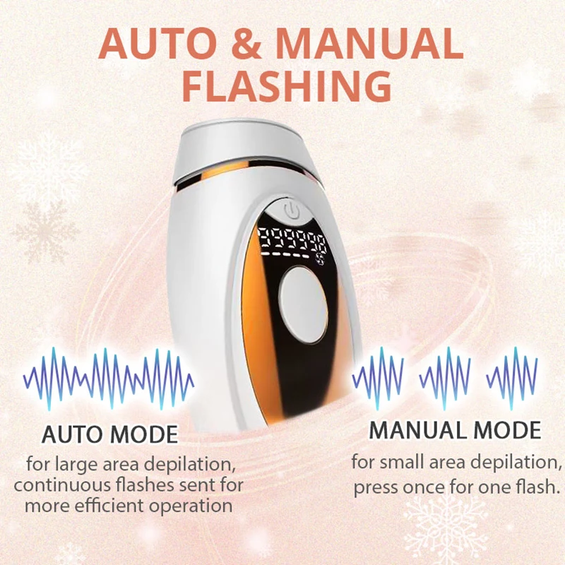 999000 Flashes IPL Epilator LCD Laser Hair Removal Painless Permanent Photoepilation for Men Women Trimmer Electric Depilador