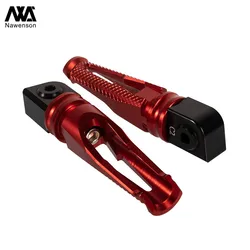 Motorcycle Foot Pegs Pedals CNC Rear Passenger Footpegs for Kawasaki Z900/Z1000/ZX6R/Z800/ZX10R/ER-6N/ER-6F/Z750/Ninja 400