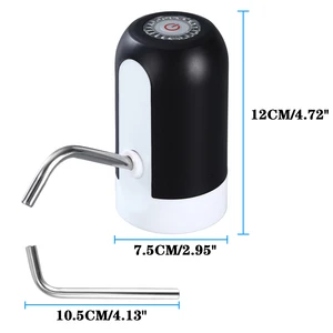 Automatischer Wasserspender von Wasser, Wasserflaschenpumpe, USB -Ladevorgang, Trinkflasche, automatischer Schalter Hauptverkaufspumpe Dagua - №3