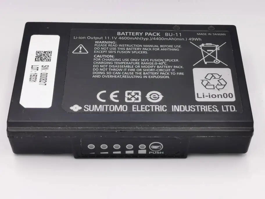 Original Japan Sumitomo BU-11 BU-11S battery for Type-71C Type-81C Type-82C T-71M T-Q101 T-71C T-81C Z1C Z2C Fusion Splicer