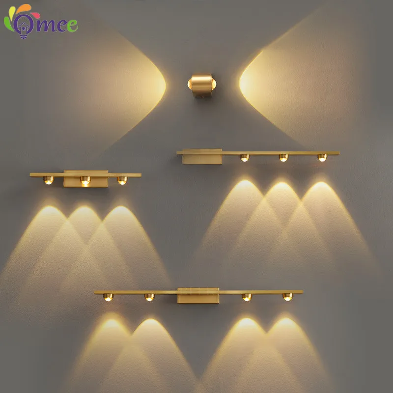 

Modern Creative Bathroom Mirror Front Lamp Hotel Mirror Cabinet LED Mirror Lamps Living Room Bedroom Makeup Art Wall Lights Lamp