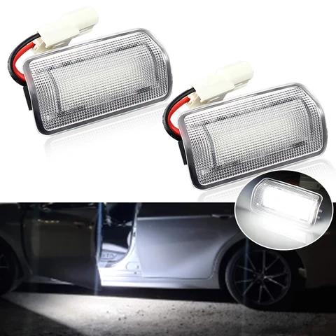 2 шт. подходит для Toyota Land Cruiser 200 Series 150 Series Prado MK4 J150 для Lexus ES240 IS250 светодиодные лампы для дверей белого цвета