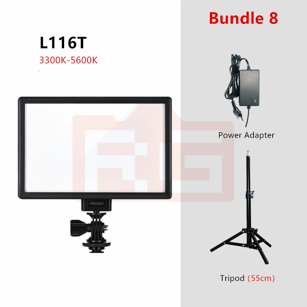 Viltrox L116T Led Video Licht Ultra Dunne Lcd Bi-Color Dimbare Studio Led Verlichting Lamp Panel Voor Camera Dv make-Up Vlog Tiktok