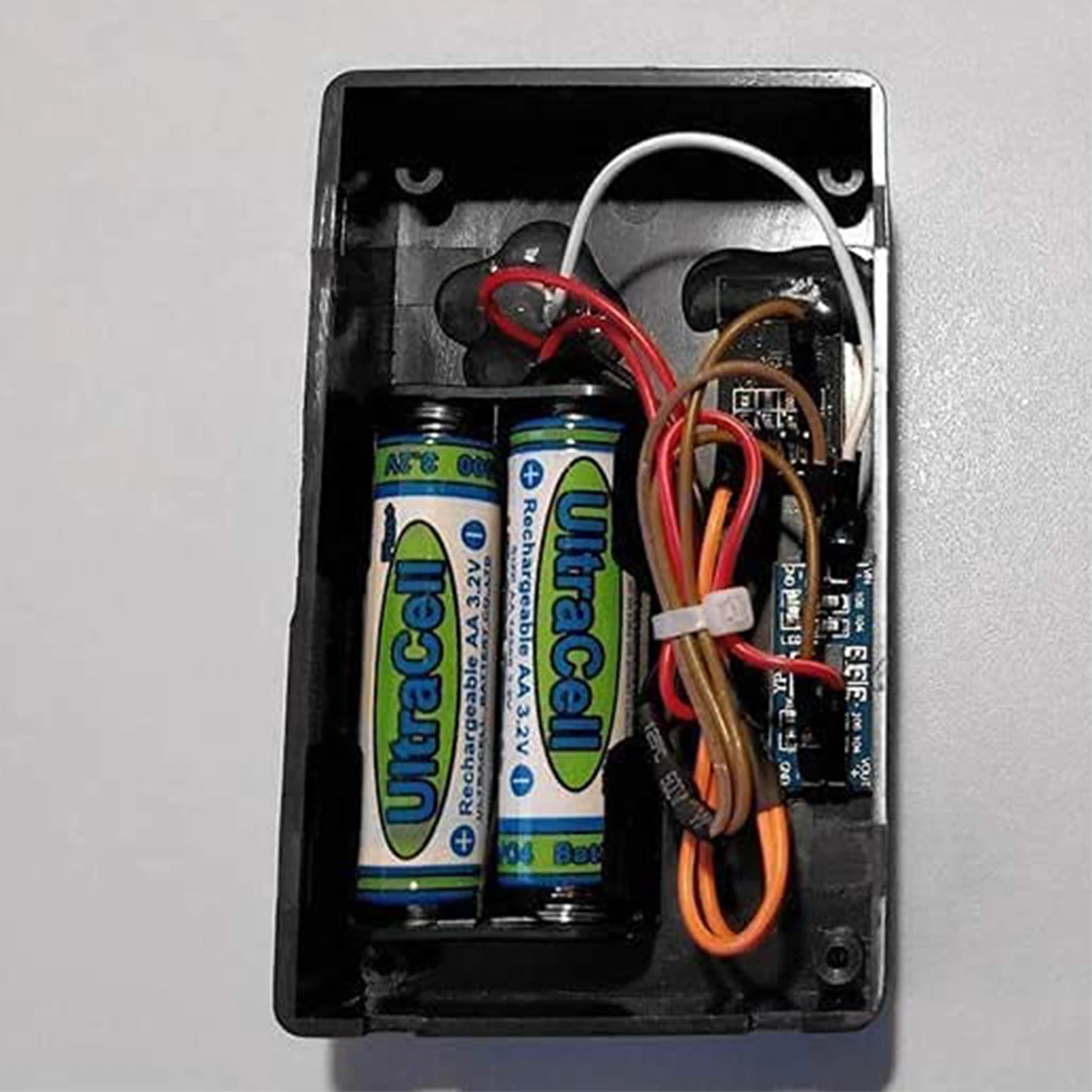 Cubierta impermeable de plástico para proyectos electrónicos, carcasa de instrumentos de bricolaje, caja de conexiones, color negro, 1 unidad, 100x60x25mm