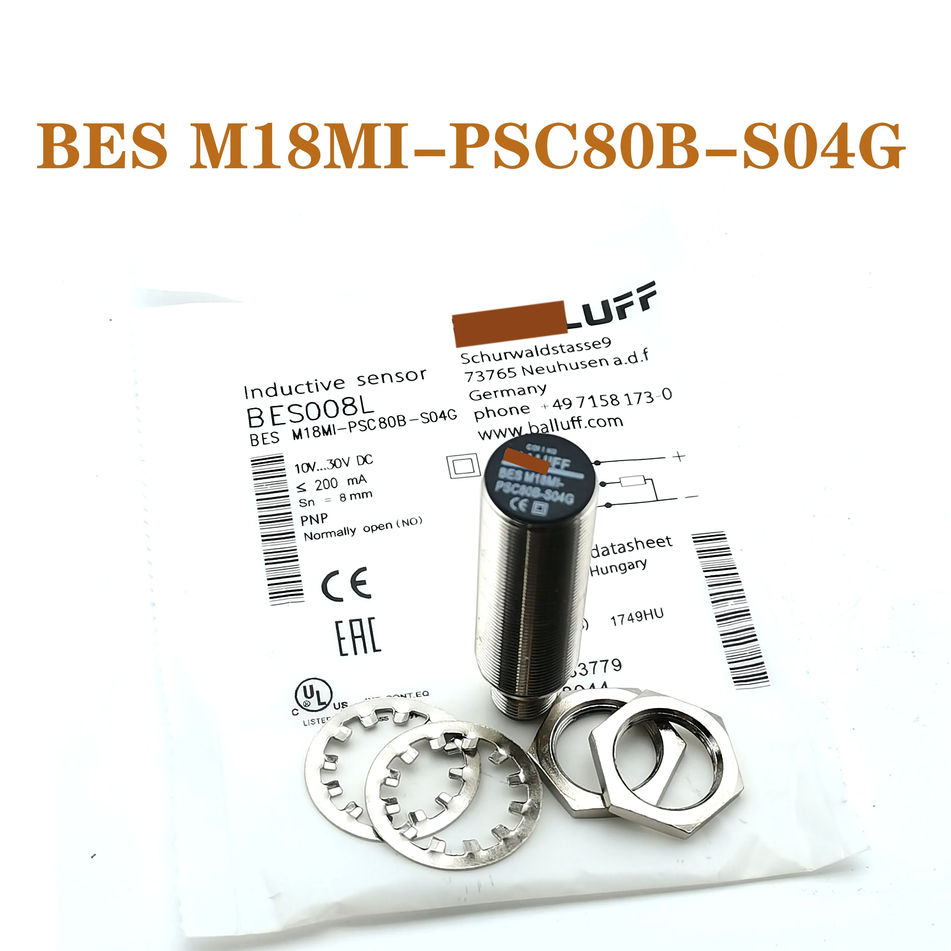 

NEW BES M18MI-PSC80B-S04G Proximity switch sensor spot