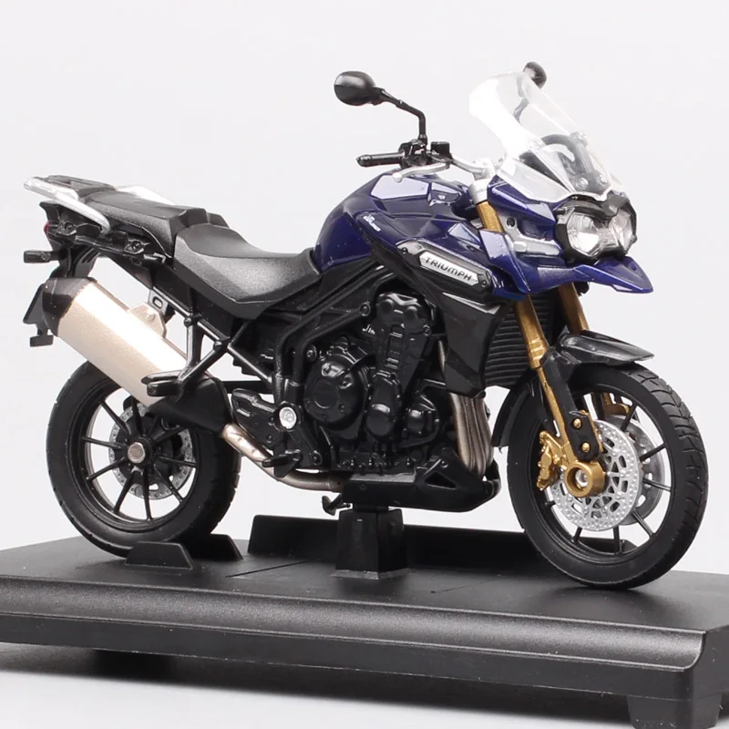 

Kid's 1/18 Scale Small Welly Triumph Tiger Explorer 1200 800 Touring Motorbike Diecasts & Toy Vehicles Motorcycle Model Replicas