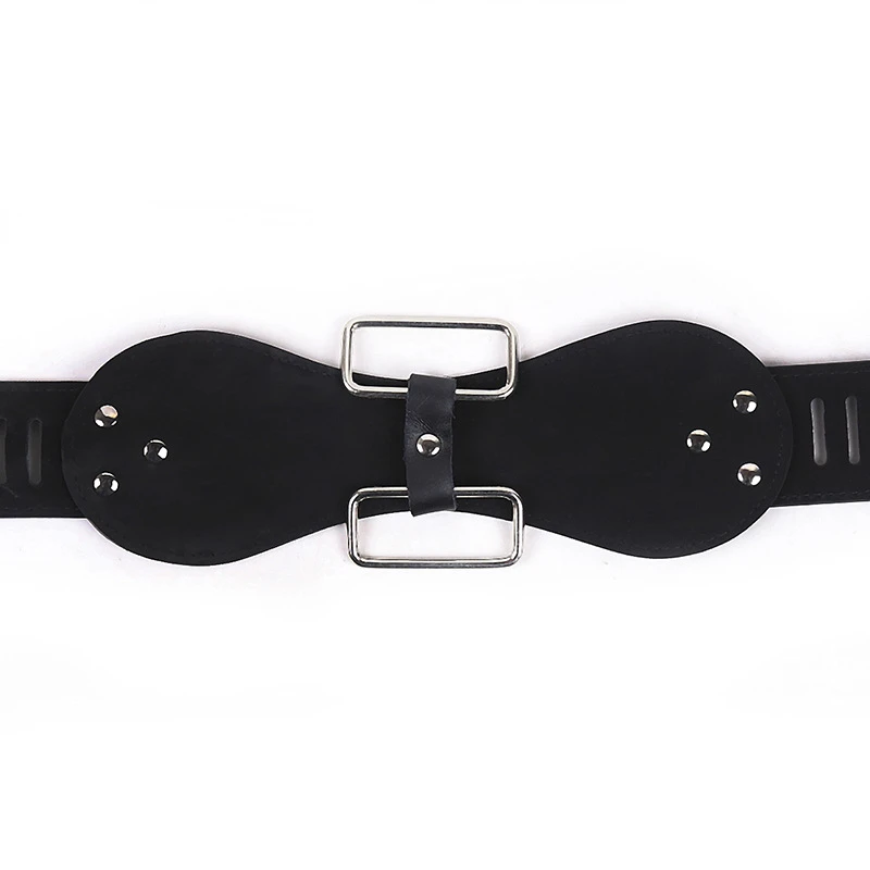 Female Strap on Chastity Belt Adjustable PU Leather Chastity Belt Prevent Vaginal Masturbation BDSM Bondage Sex Toys for Women