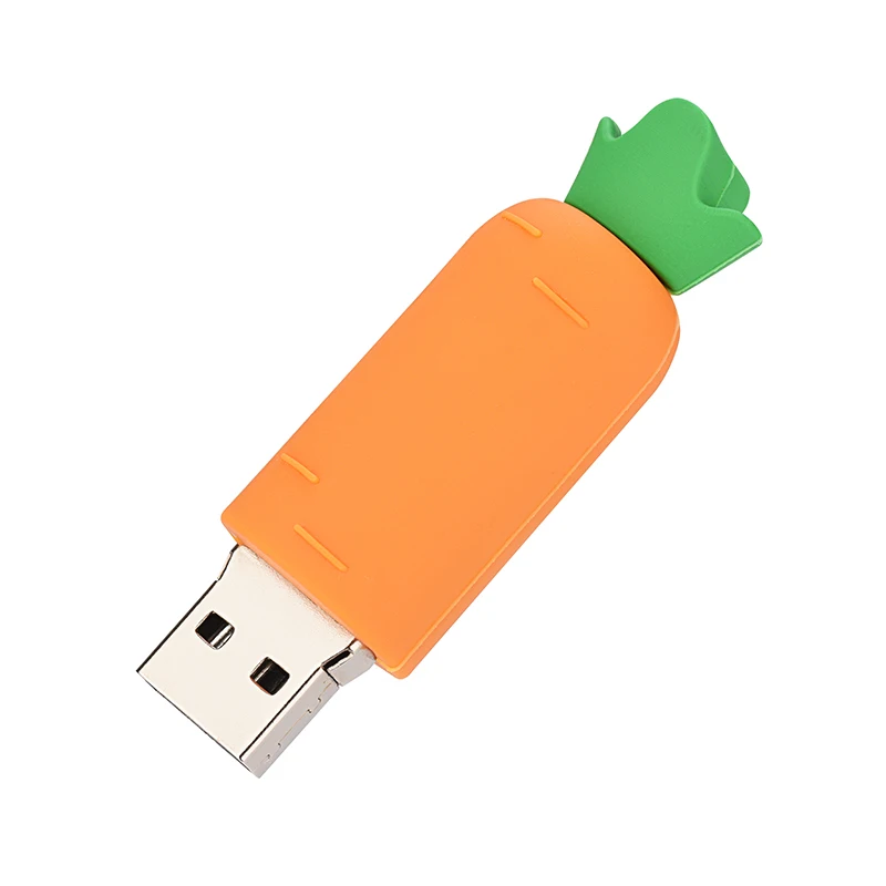 Pamięć USB 32GB 64GB 128GB Cartoon Pendrive 4GB 8GB 16GB pen Drive chili marchew warzywa Pendrive usb 2.0