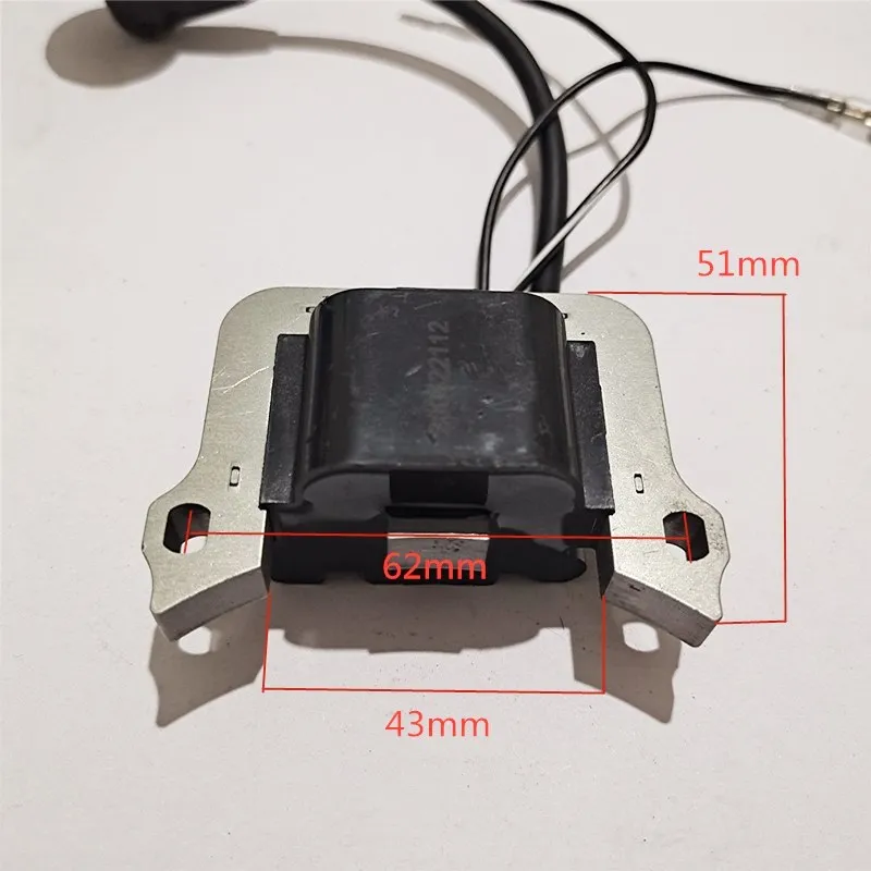 IGNITION COIL FOR MITSUBISHI T200 T240 T320 & MORE 2 CYCLE 33CC TRIMMERS BRUSHCUTTERS IGNITOR LEAD MAGNETO MODULE