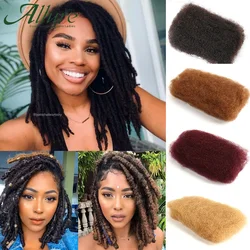 Pelo brasileño Remy Afro rizado a granel, cabello humano para trenzar ranas, trenzas de ganchillo, sin trama, 1 paquete de 50 g/unidad