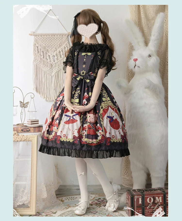 Süße prinzessin lolita kleid vintage spitze bowknot peter pan kragen hohe taille viktorianischen kleid kawaii mädchen gothic lolita jsk loli