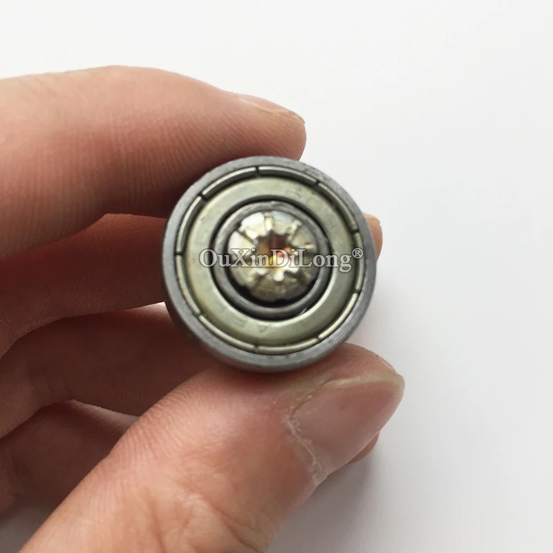 Durable 4 Sets High Speed Rocking Chair Bearing Screw Kit Peças de Conexão Móveis Metal Porca e Parafuso Define