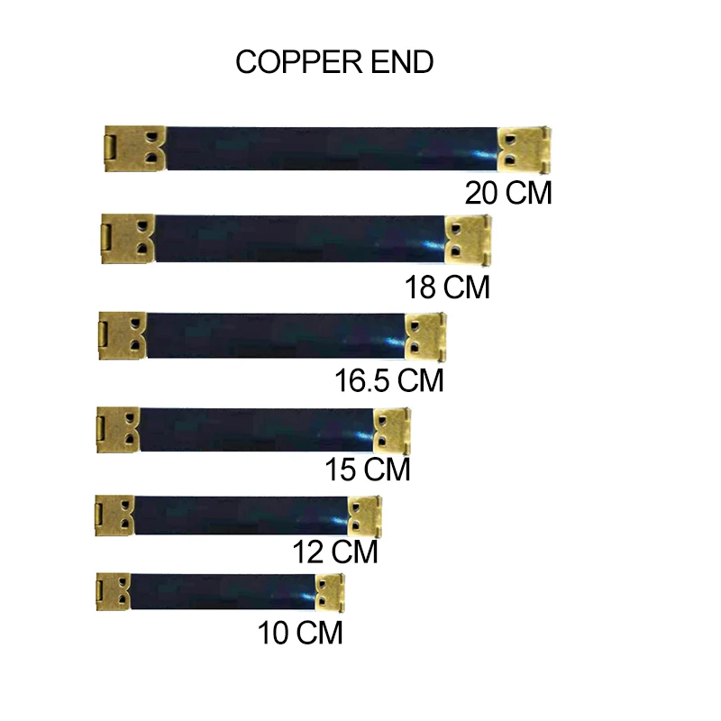 Metal Internal Flex Frame Purse Atacado Acessórios Bag Spring Clasp 4 cores 10cm-20cm