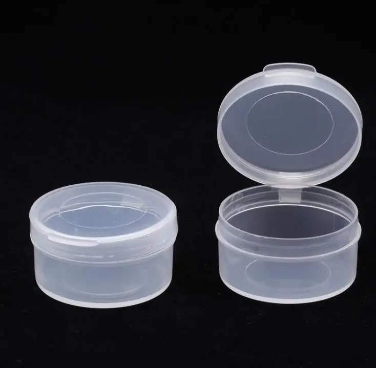 

5g Plastic Clear Makeup Jar Mini Sample Bottle Sealing Up Pot Face Cream Container Portable Small Box SN1231