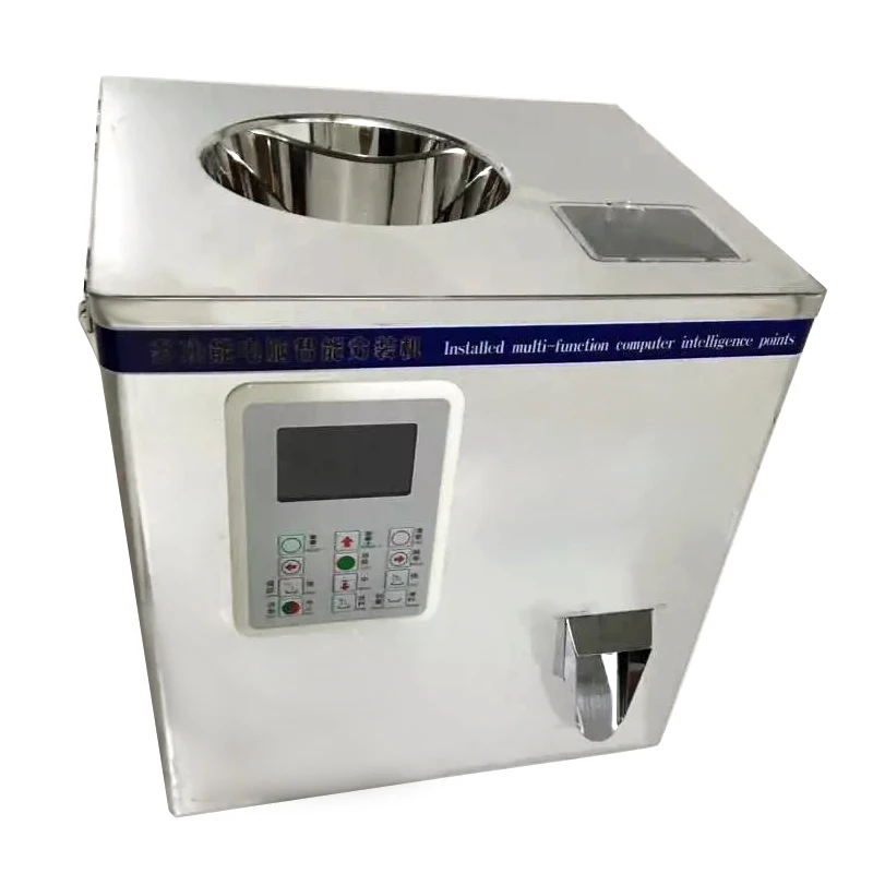 

Tea Weighing Machine with Spiral Feeding Dry Fruits Weighing Packing Machine