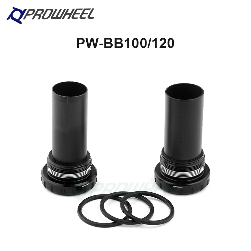 PROWHEEL Snow Bike Crankset 104BCD 170mm BB100/120mm Fat Bike Crank Arm Bottom Bracket BB Crank Arms for Bicycle
