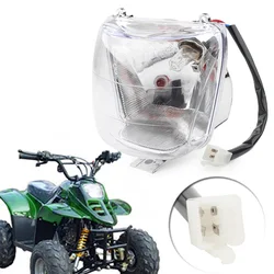Chinese ATV Quad Dirt Bike Headlight w/ Bulb Wiring 50cc 70cc 90cc 110cc SUNL COOLSTER TAOTAO