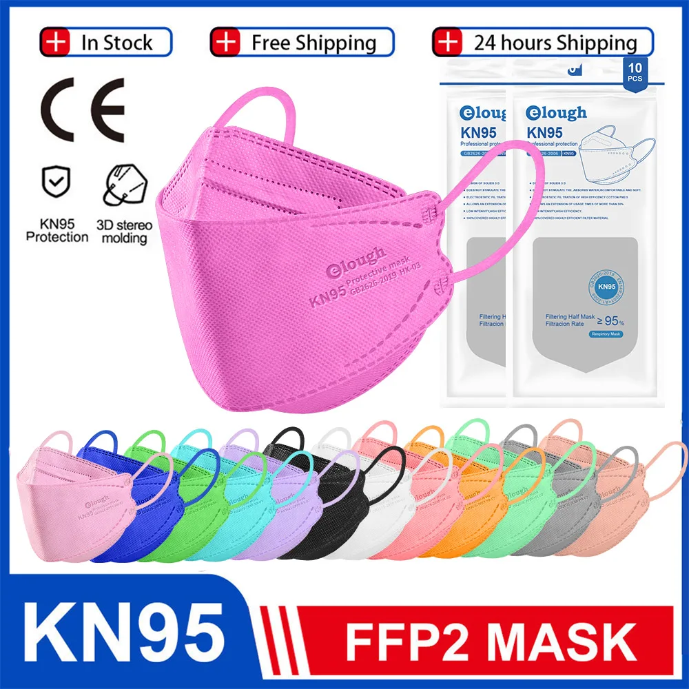 

Mascarilla KN95 Fish Masks FPP2 Mascarillas FFP2 Homologadas Adulto Mixed Colors FFP2mask 4 Layers Korea Reusable Face Mask FFP3