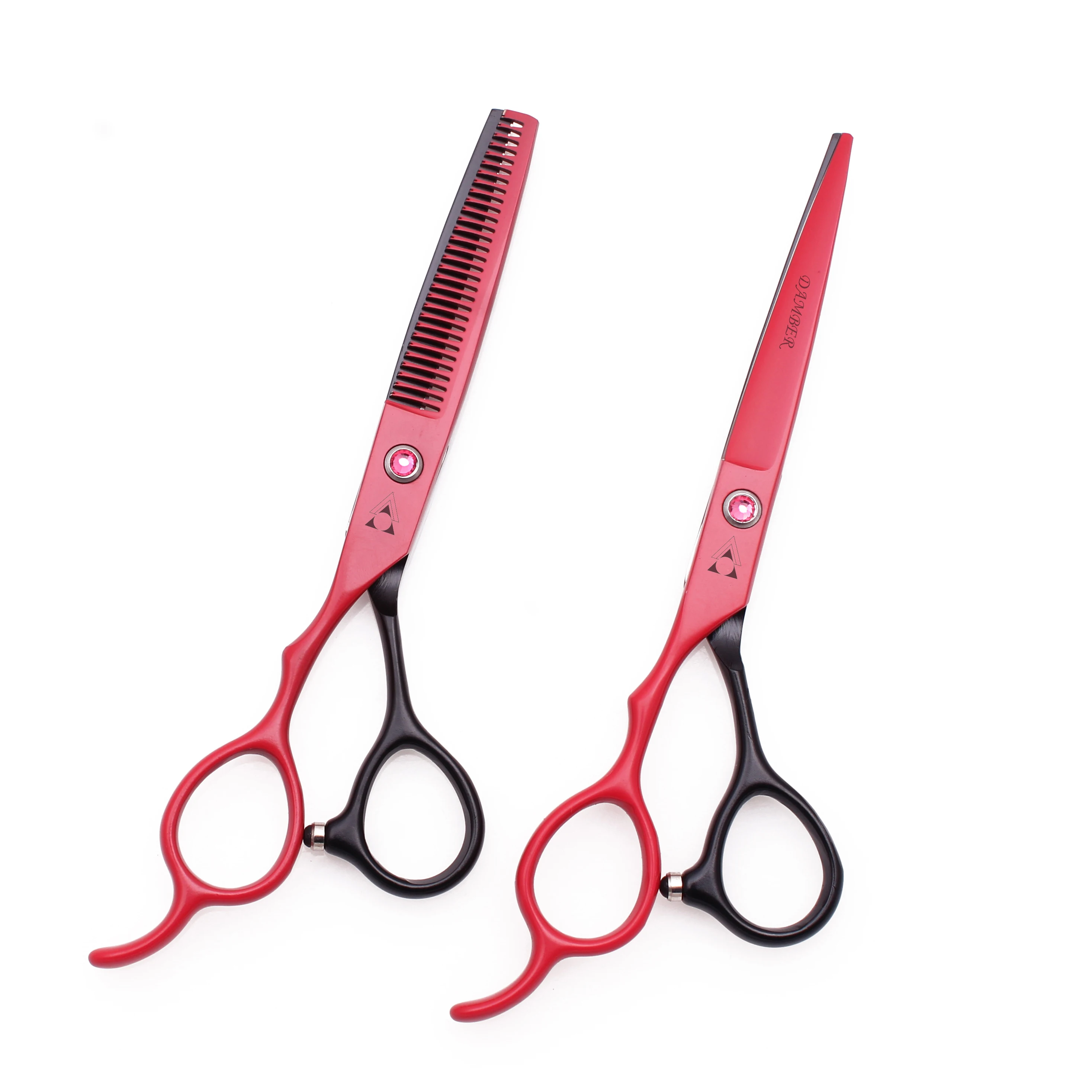 5.5 6.0 Hair Scissors For Left Hand Japan 440C Professional Hairdressing Barbers Cutting Set Thinning Shears Hairdresser B8001