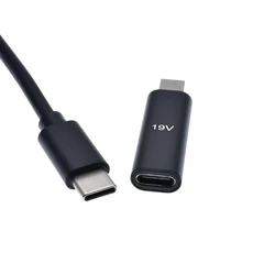 USB Type-C PD 19V Power Jack Charging Adapter For Asus Eeebook X205TA X205T X205 Laptop Notebook