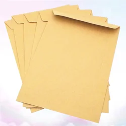 50 Stuks 229X162Mm Kraft Papieren Envelop Leeg Classic Plain Kleur Enveloppen Voor Kantoor School Zakelijke Brief Opslag envelop (Lig