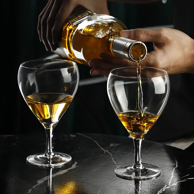 Copo Highball Axiangru-Drop Shape, Creative Drop Shape, Copos de champanhe, Copo de suco, 300ml