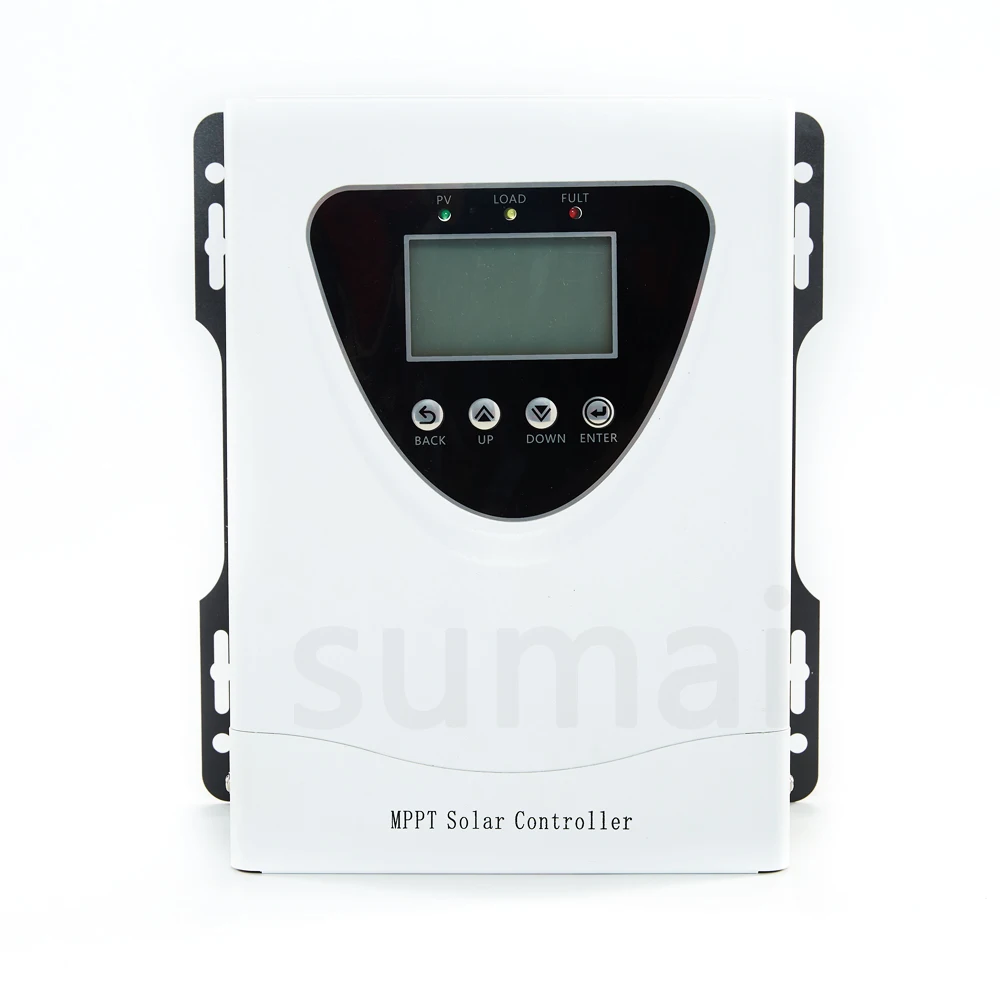 

30A 40A 50A 60A MPPT Solar Controller 12V/24V/36V/48V/96V Automatic Identification Universal Photovoltaic Charging LCD Display