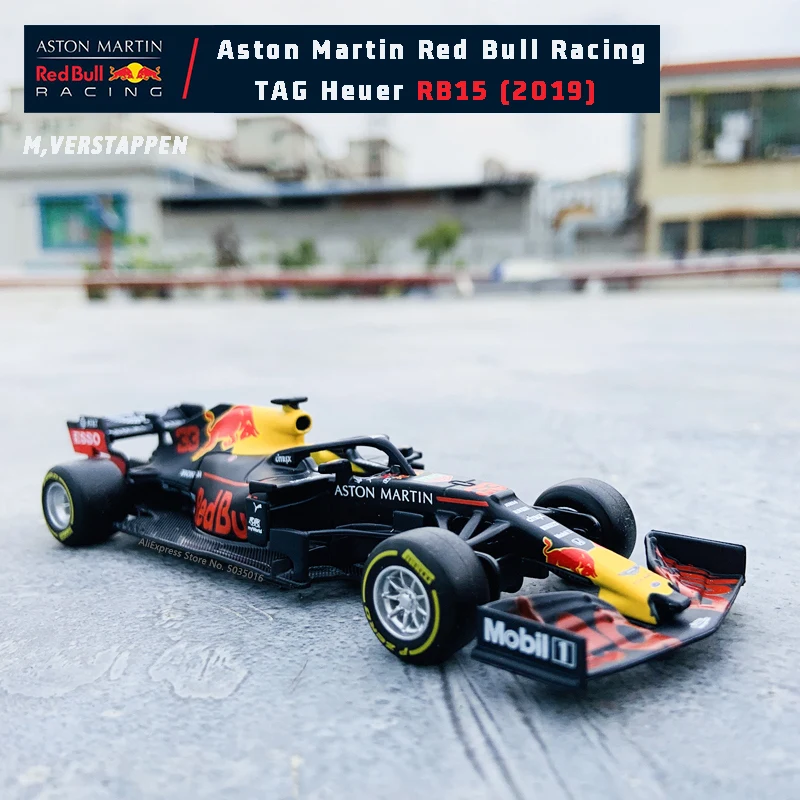 Bburago 1:43 2021 Bull RB16B  F1 Verstappern-33# Simulation alloy super toy car model Collection gift toys SF90 W10 RB15