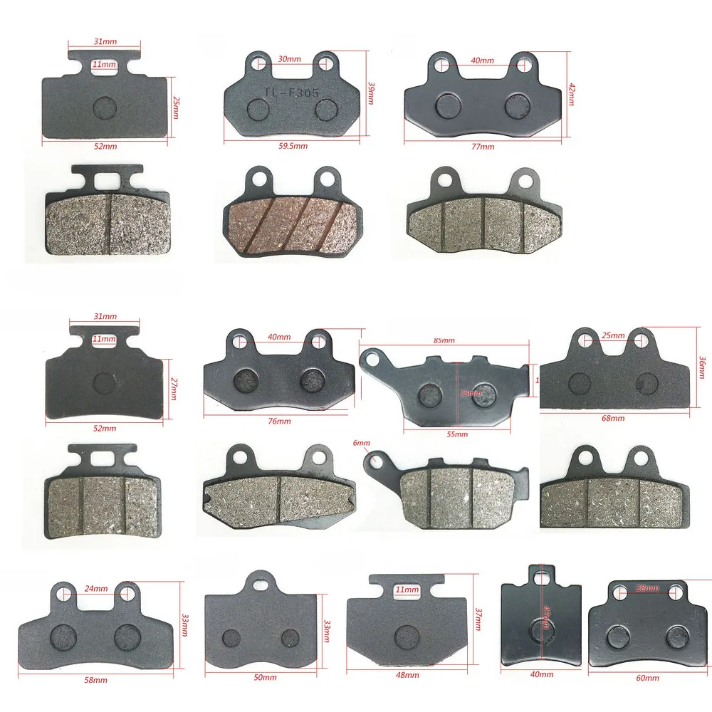Motorroller Scheibenbremsen-Trennfeder, Rückprallplatte, Clip unter der Pumpe, Zubehör, Bremssattel-Schnappfeder-Regler – Detail 1